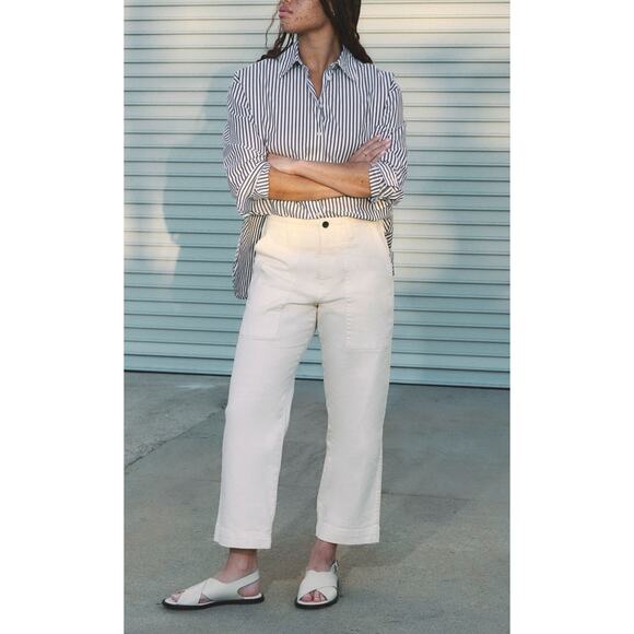 Everlane The Organic Utility Pant in Bone 6 - Picture 3 of 9